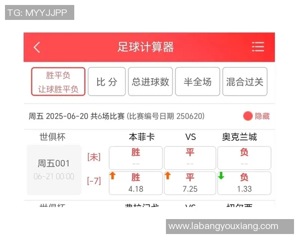竞彩足球计算器助你精准分析赛事数据提升投注胜率的终极工具